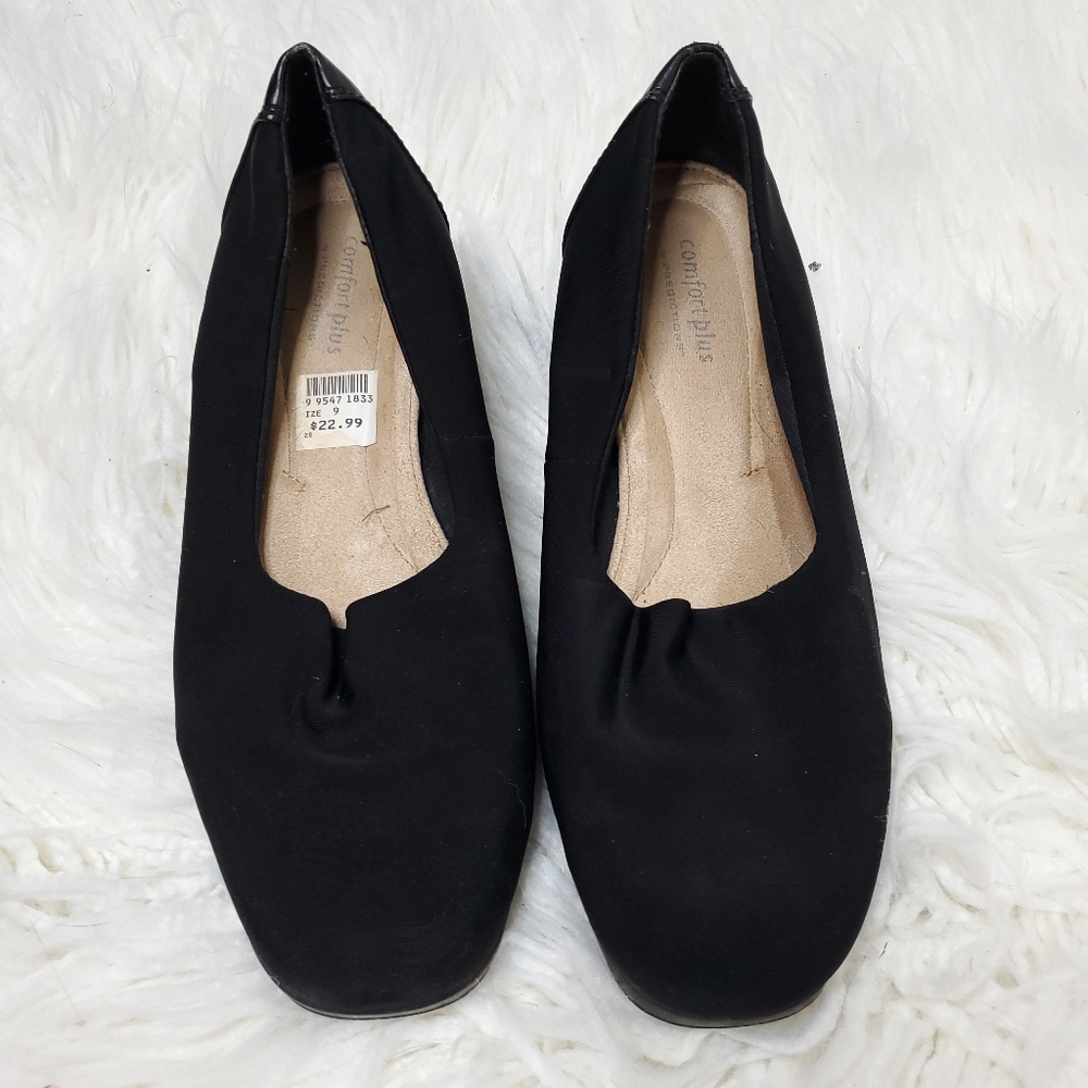 Comfort plus black shoes